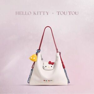 TOUTOUhellokitty Sanrio Kelly Cat Armpit Bag Hello kt One-shoulder Crossbody Bag